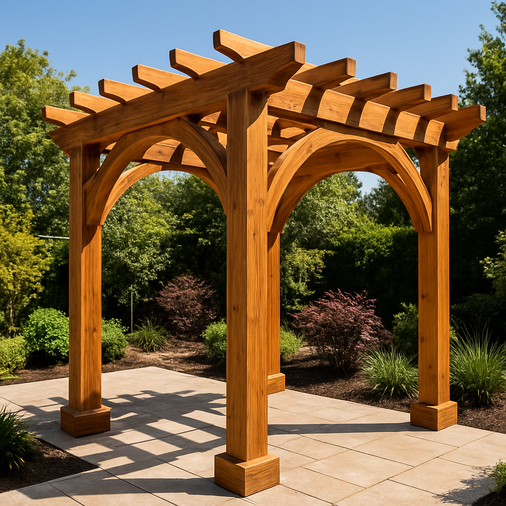 Custom Outdoor Wooden Structures
